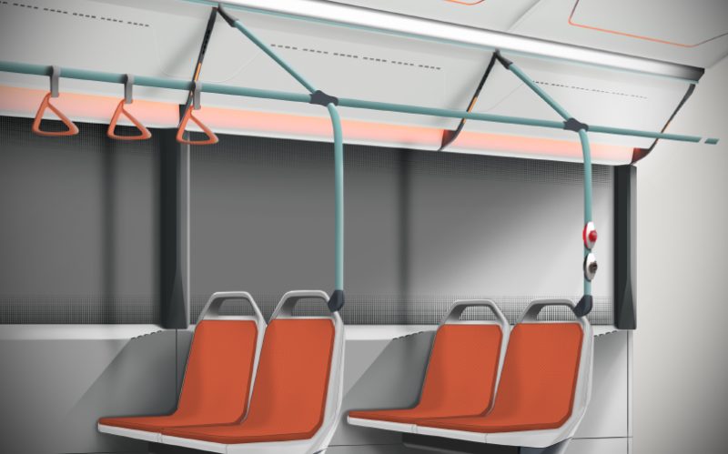 City bus saloon
