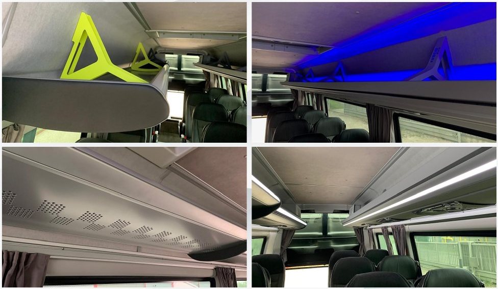 Iveco Daily · Minibus, Luggage rack, lighting