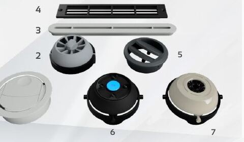 Air nozzles