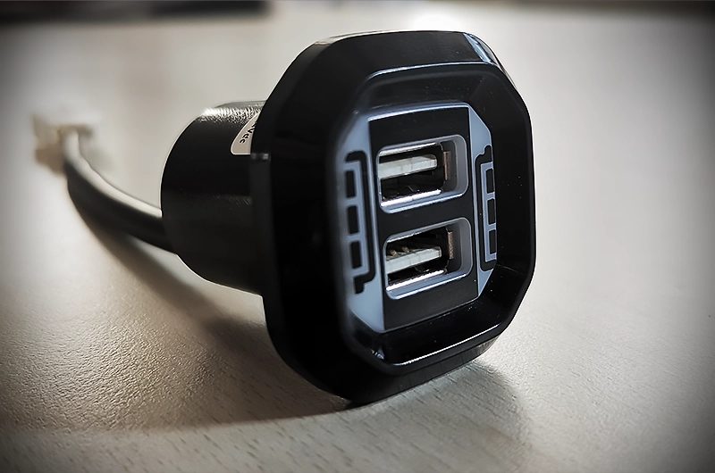 USB A and C chargers